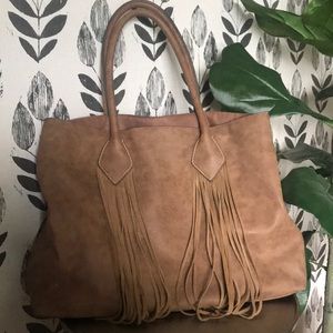 •Fringe Tote•